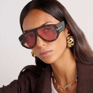 Retro Tom Ford Aviator Sunglasses
